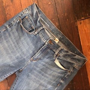 Loft Modern Cuffed Crop Jeans